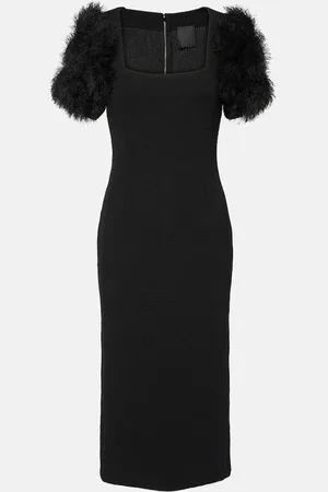 Givenchy Pompom knitted midi dress