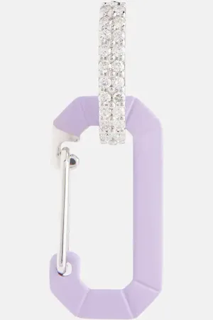 Eera Chiara Small 18kt gold single earring with diamonds