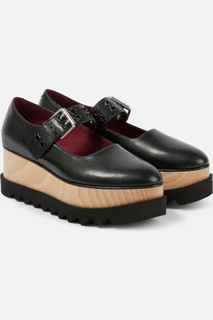Stella McCartney Elyse Eco Alter Mat leather platform sneakers