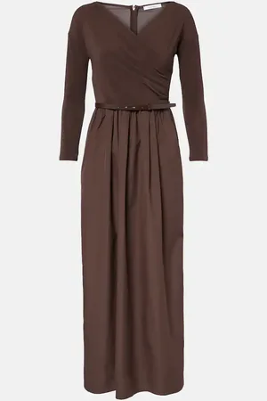 Max Mara Kaiser belted maxi dress