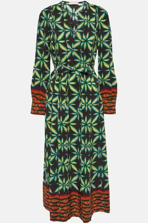 ULLA JOHNSON Asilia crepe maxi dress
