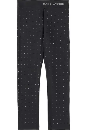 Marc Jacobs Embellished cotton-blend leggings