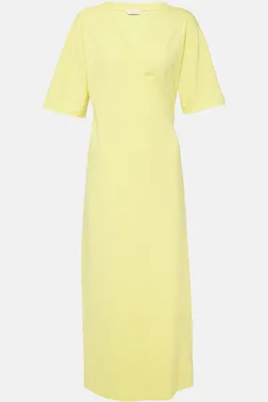 Max Mara Pisano cotton-blend midi dress