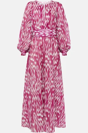 ERES Tornado balloon-sleeve maxi dress