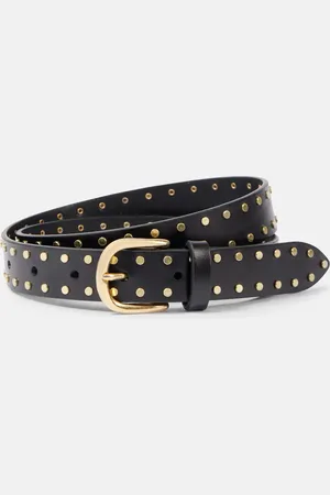 Isabel Marant Zap studded leather belt