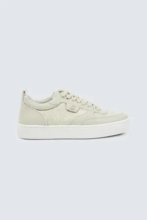 Christian Louboutin Happyrui leather-trimmed sneakers
