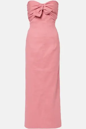 TOVE Rahel linen and cotton-blend maxi dress