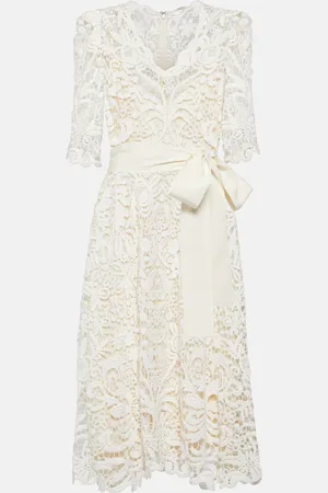 Elie saab Lace midi dress