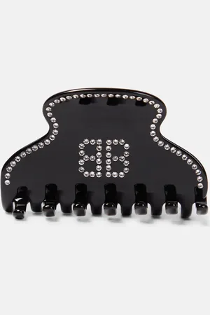 Balenciaga Holli BB embellished hair clip