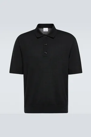 Burberry Wool and silk polo top