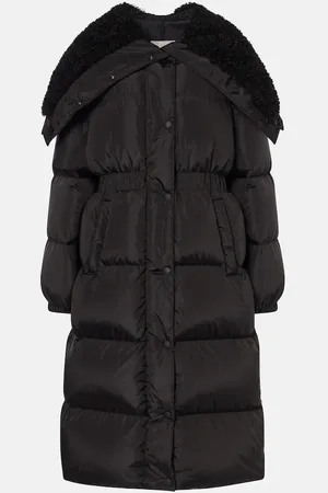 Moncler Bruneaux faux fur-trimmed down coat