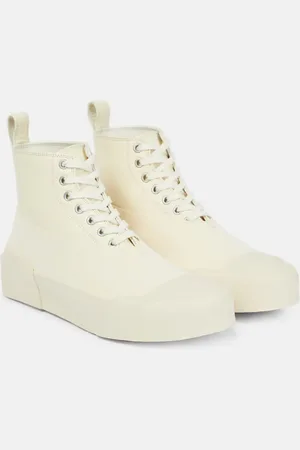 Jil Sander Leather high-top sneakers