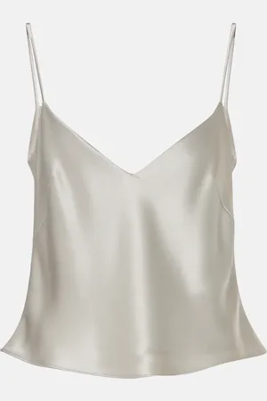 GALVAN Ischia satin camisole