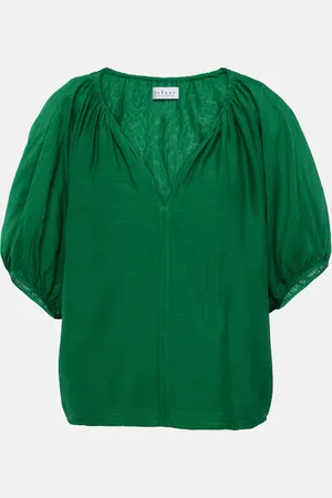 Velvet Kristen cotton and silk blouse
