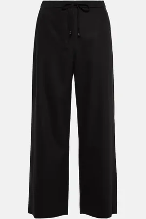 Max Mara Floria virgin wool wide-leg pants