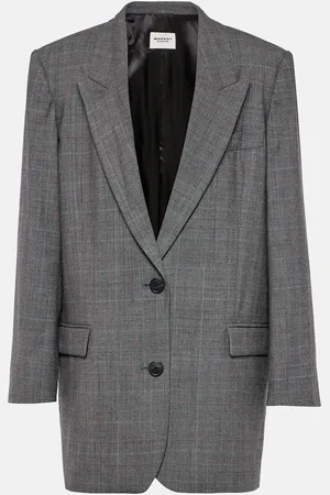 Marant Etoile Precious checked wool blazer