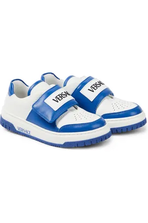 VERSACE Leather sneakers