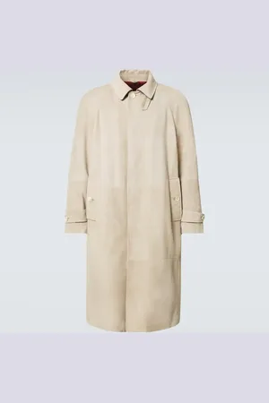Brunello Cucinelli Suede overcoat