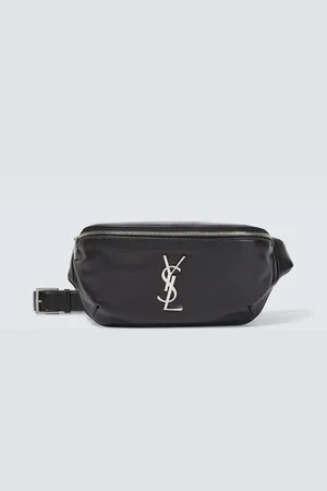 Saint Laurent Cassandre leather belt bag