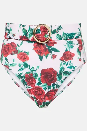 ALEXANDRA MIRO Ines floral bikini bottoms