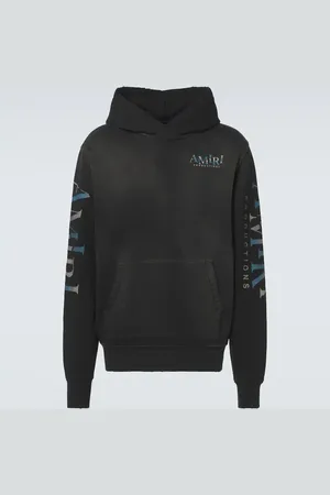 AMIRI Theatre Masks cotton jersey hoodie