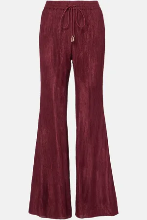 GABRIELA HEARST Claude silk flared pants