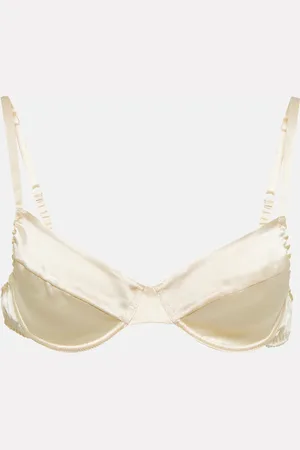 Miu Miu Underwired satin bra