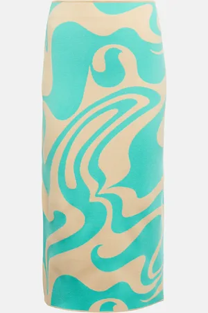 Sportmax Sax pencil midi skirt