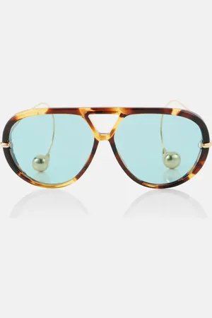 Bottega Veneta Drop aviator sunglasses