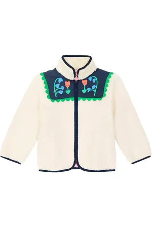 Stella McCartney Printed fleece jacket
