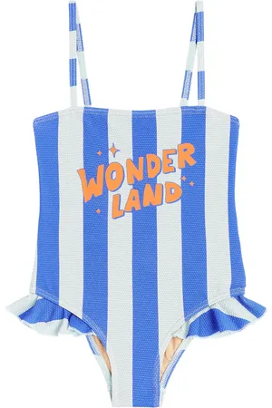 Tiny Cottons Wonderland striped swimsuit