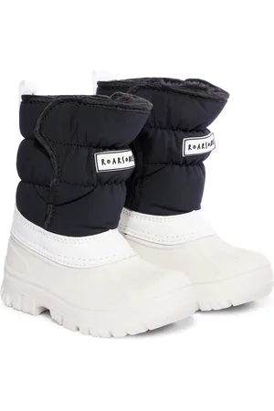 Roarsome Logo fleece-lined snow boots