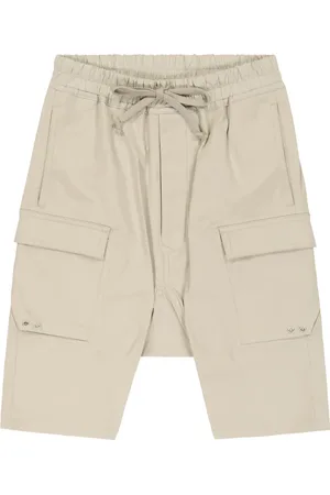 Rick Owens Pods cotton cargo Bermuda shorts