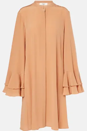Chloé Silk crÃªpe de chine minidress