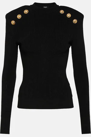 Balmain Embellished knit sweater