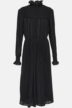 Marant Etoile Imany cotton-blend midi dress