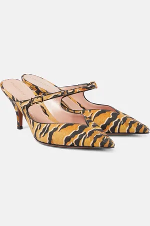 ZIMMERMANN Aura printed mules
