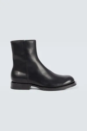 Lanvin Medley leather ankle boots