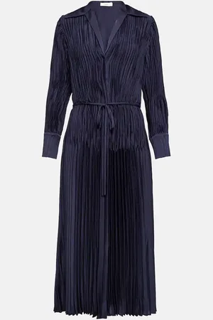 Vince Pleated midi dress