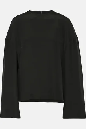 Fforme Ana silk cady blouse