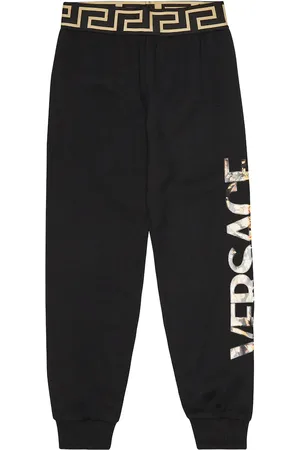 VERSACE Logo cotton sweatpants