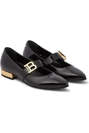 Balmain Patent leather ballet flats