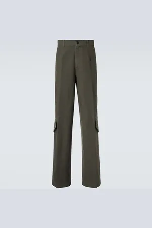DRIES VAN NOTEN Cotton cargo pants
