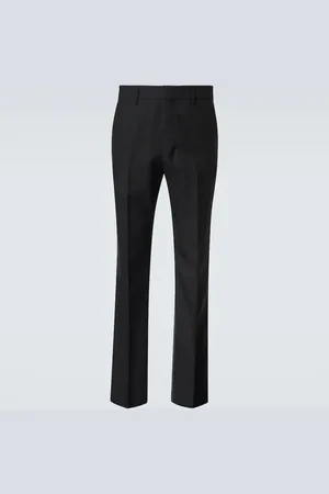 Ami Pleated virgin wool pants