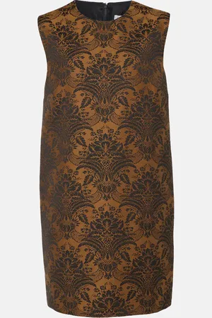 Max Mara Romania jacquard wool-blend minidress