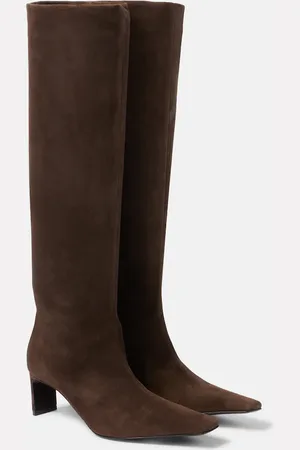 Khaite Ona 55 suede knee-high boots