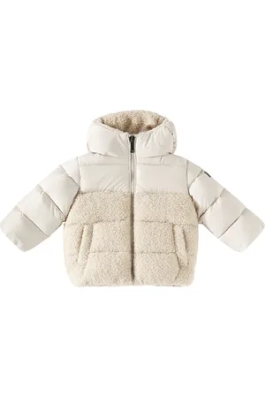 Il gufo Baby bouclÃ© down jacket