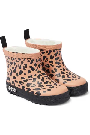 Liewood Jesse leopard-print rain boots