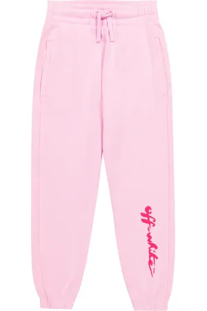 OFF-WHITE Logo cotton sweatpants