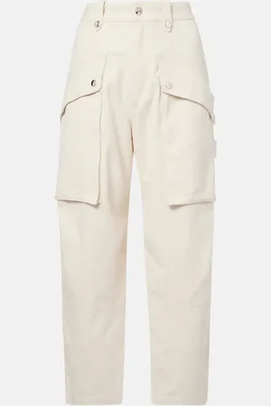 Marant Etoile Jannick low-rise cotton cargo pants